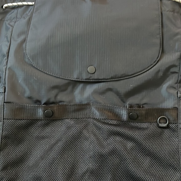 Madewell The MWL (Re)Sourced Ripstop Nylon Backpack NWT Black - Picture 9 of 13